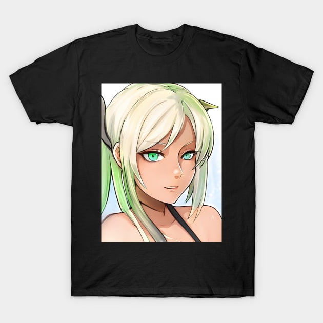 anime manga japanese T-Shirt by animegirlnft